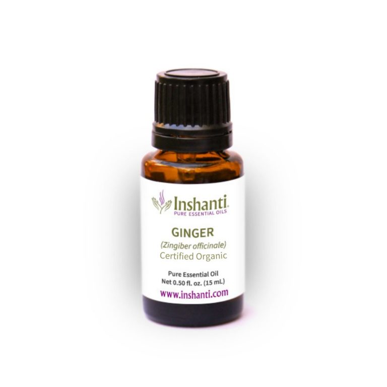 Ginger, Certified Organic Inshanti Pure Essential Oils