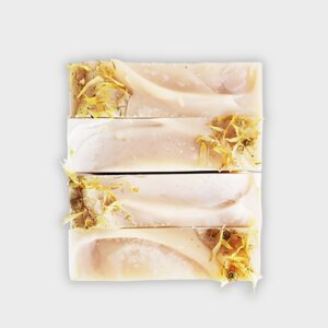 calendula and chamomile artisan soap