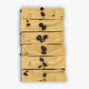 coffee bean scrub soap bar