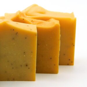 lemon drop scrub soap bar